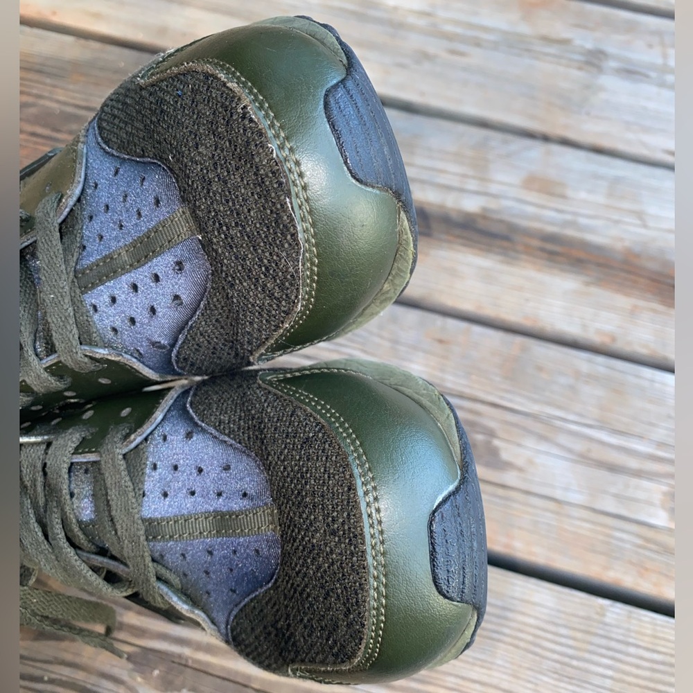 🔥 NIKE AIR HUARACHE Cargo Green RARE 🔥 - Picture 15 of 16